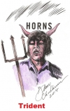 HORNS 1 / 100 Arist Signed & Remarqued