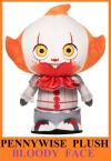 IT Pennywise Plush Bloody Face